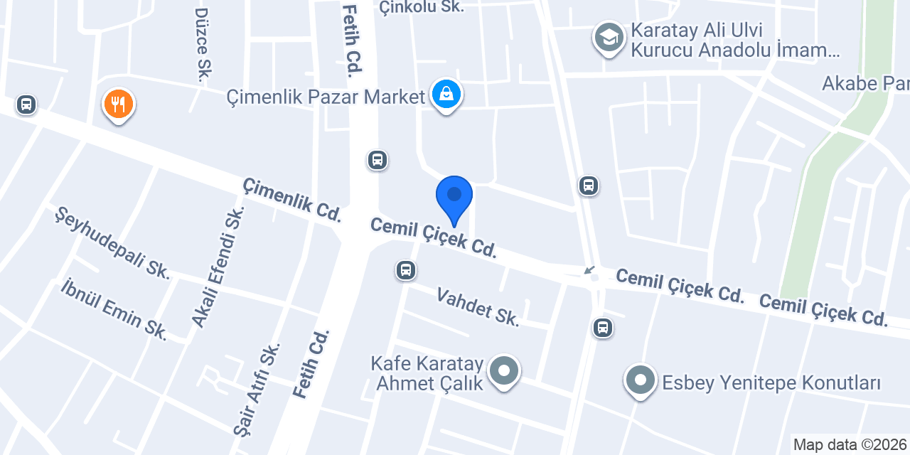 CepHane İLETİŞİM konumu