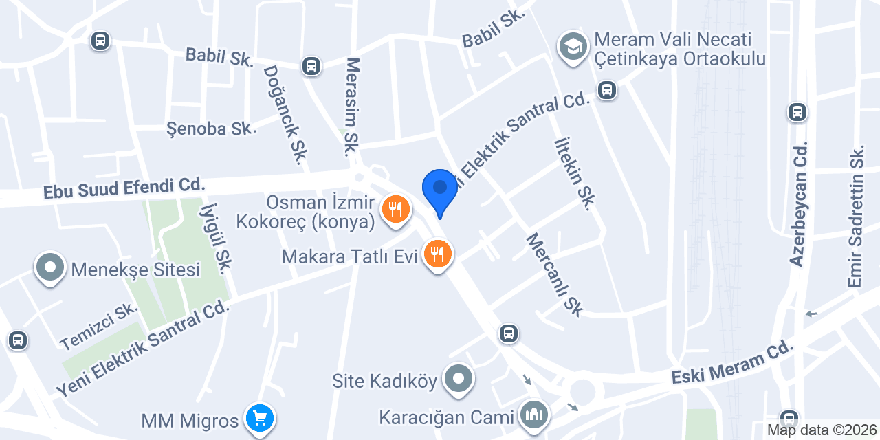 Kon Elektrik konumu