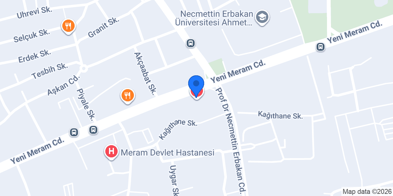 Op. Dr. Necati ÖZÇİMEN konumu