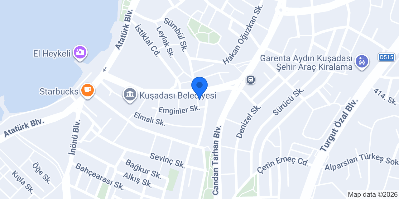 KUŞADASI ÇİLİNGİR ANAHTARCI UĞUR konumu