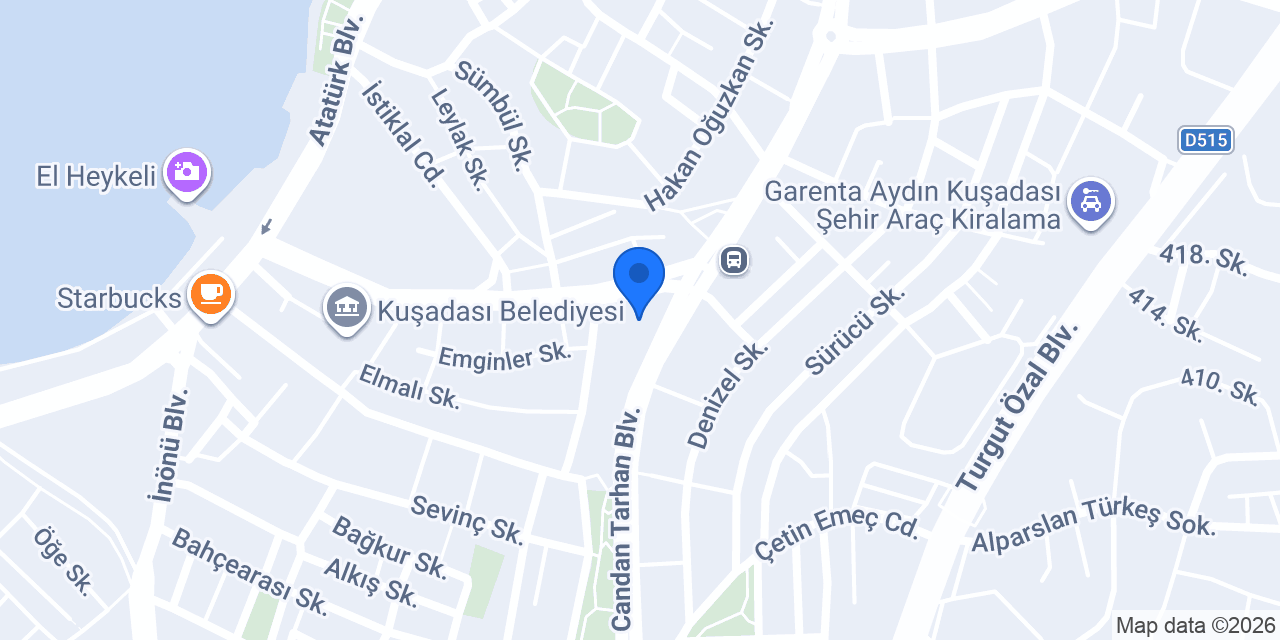 Atatürk Ortaokulu konumu