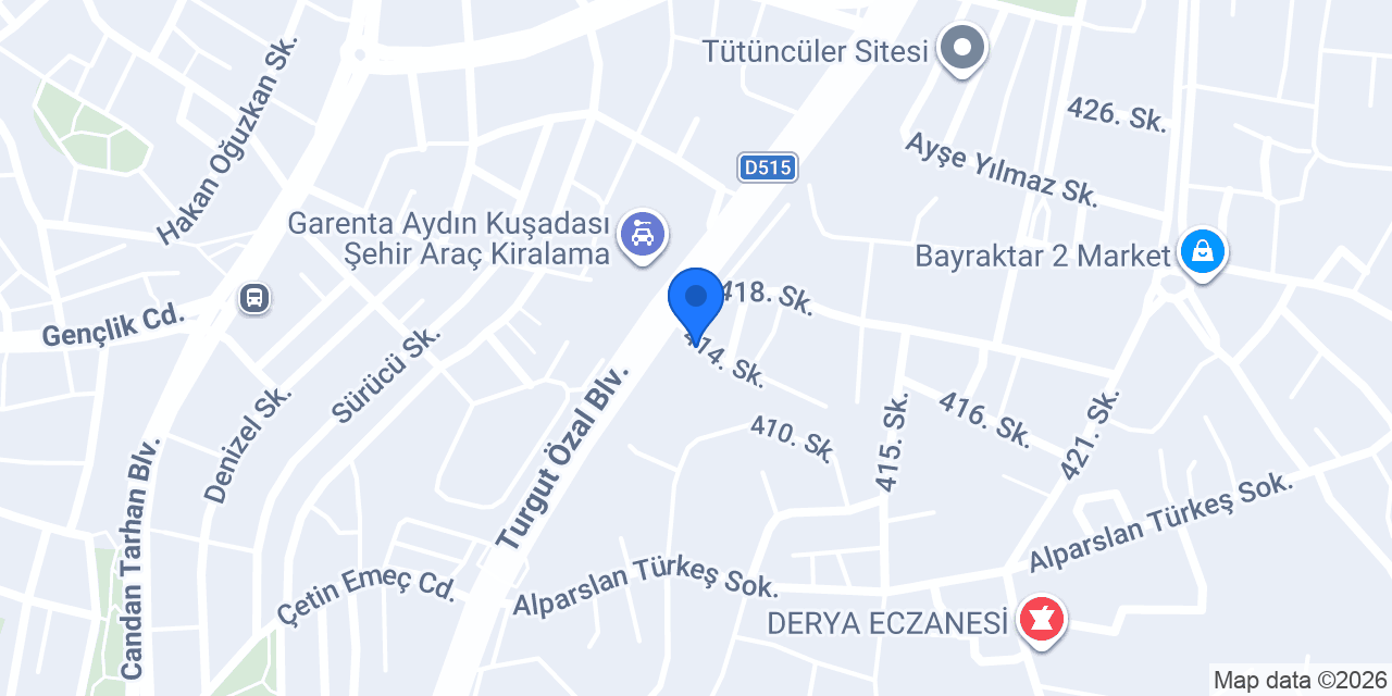YES GROUP OTOMOTİV konumu