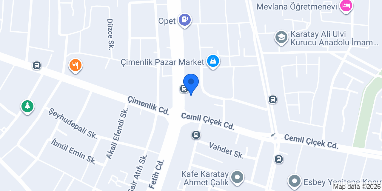 Gürel Petshop Akvaryum konumu
