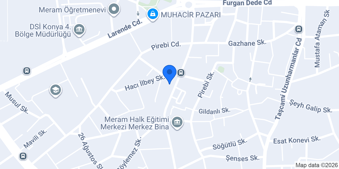 Stad Çağlar Pastanesi konumu