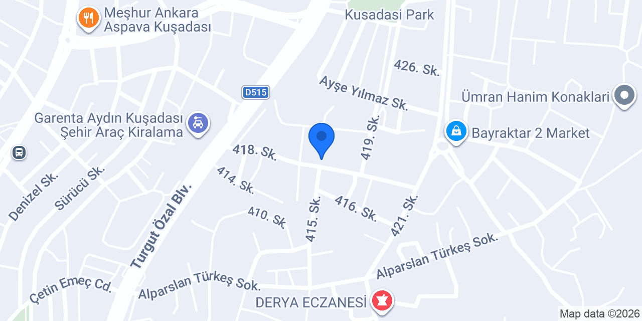 Ecem Market konumu