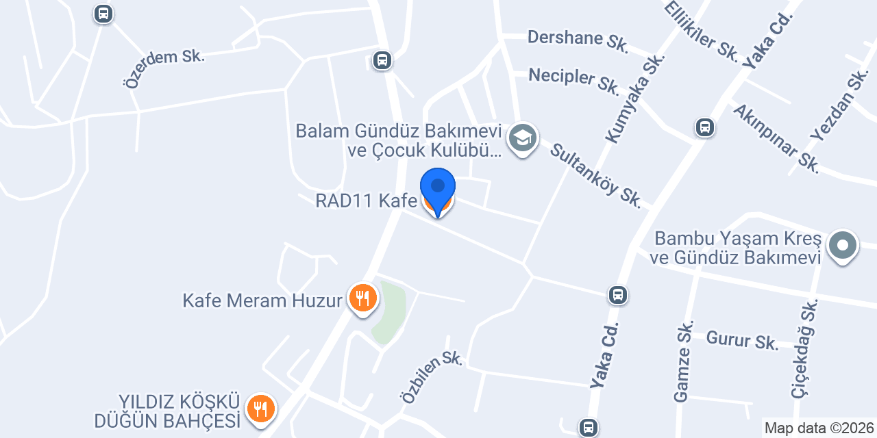 RAD11 Kafe konumu