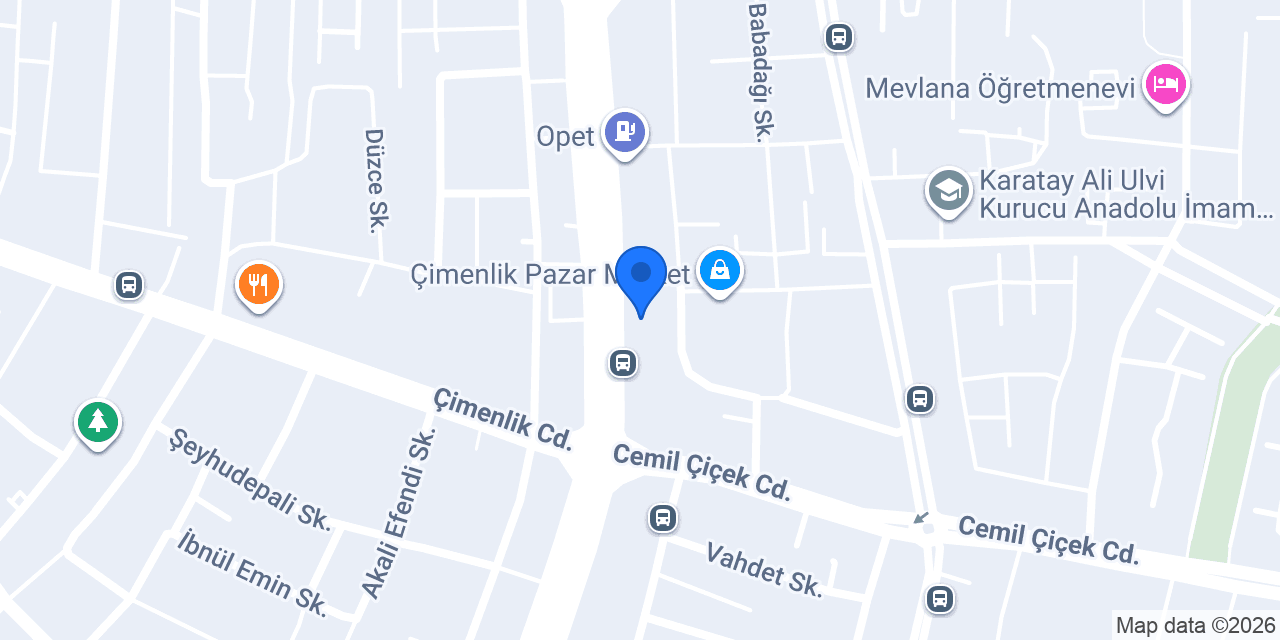 Domino's Pizza Fetih Caddesi Şubesi konumu