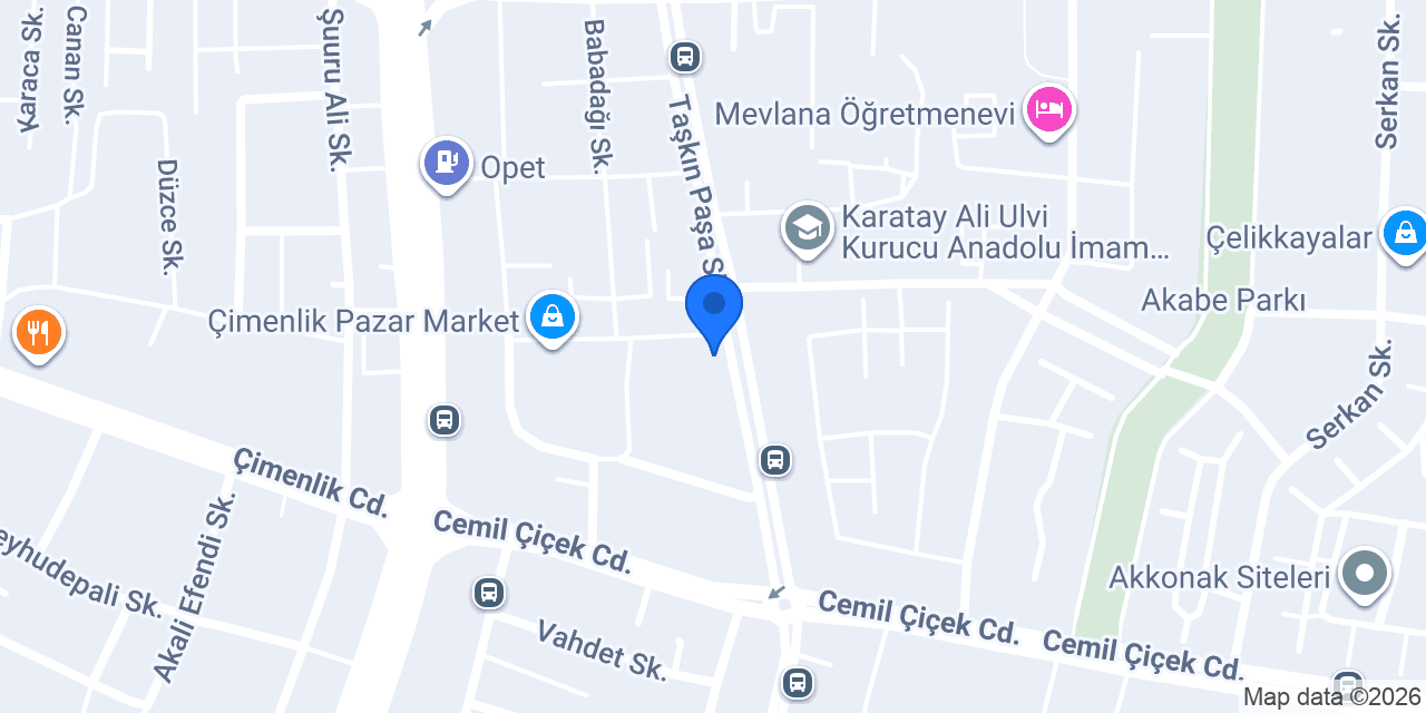 DEV GAYRİMENKUL konumu