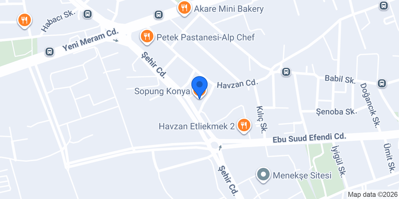 Sopung Konya konumu