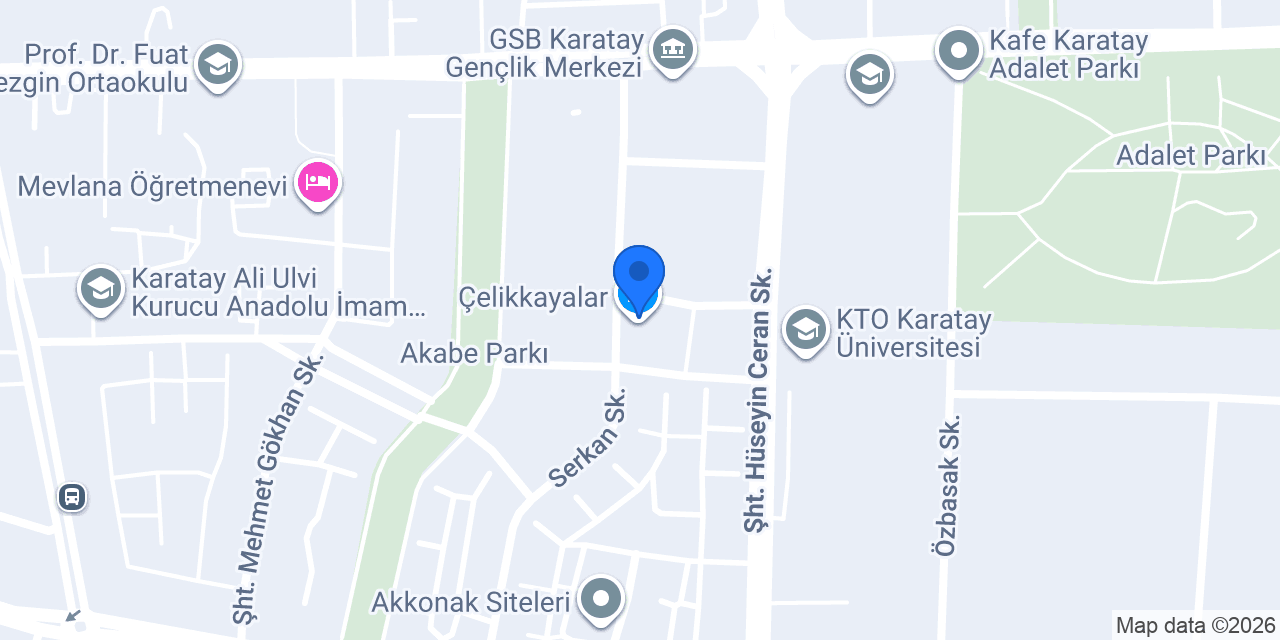 Akabe Kırtasiye konumu