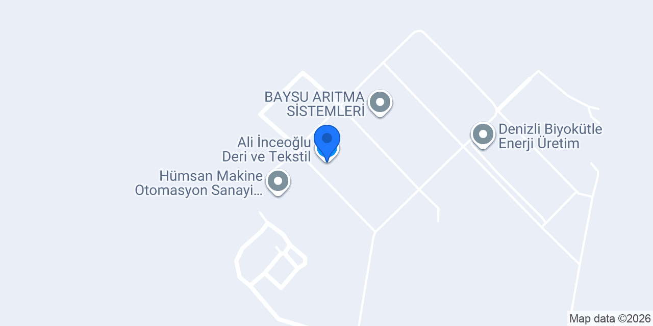 Ali İnceoğlu Deri ve Tekstil konumu