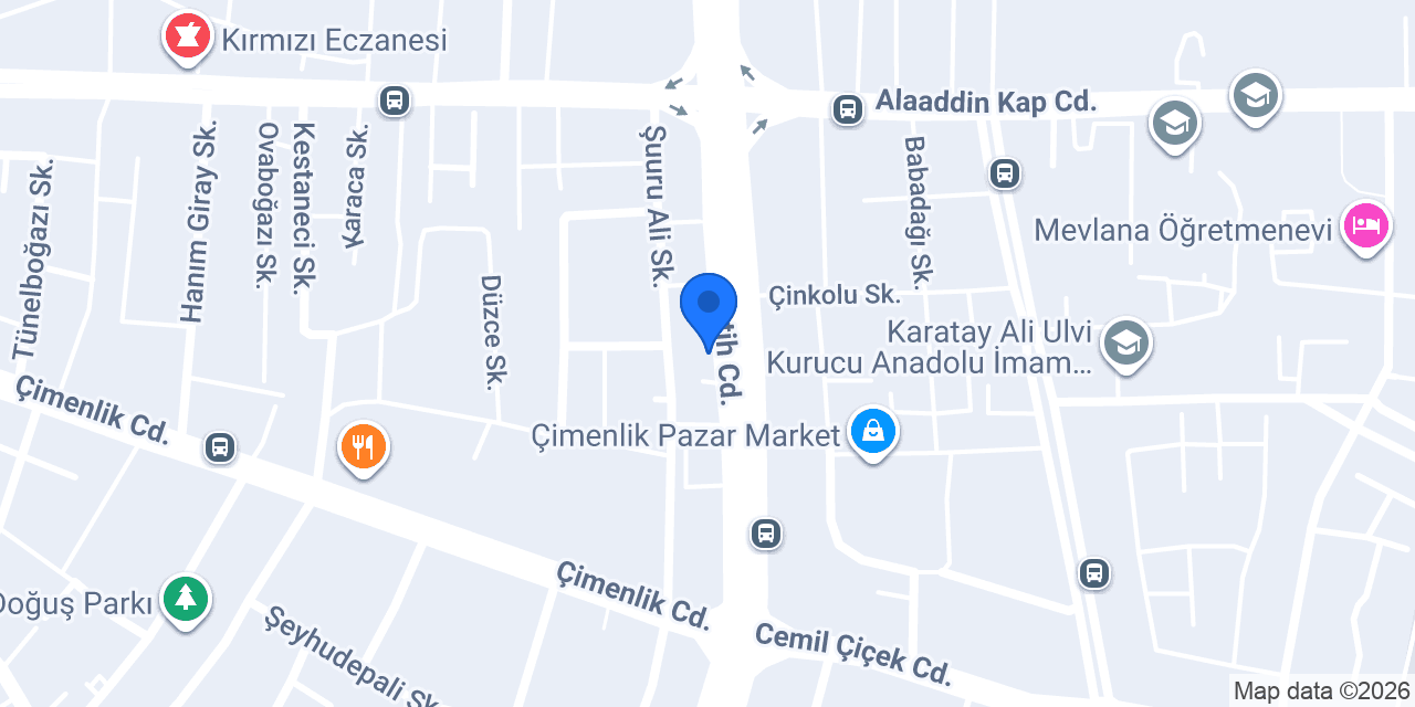 Berrak Su Karatay Bayii DMN GIDA konumu