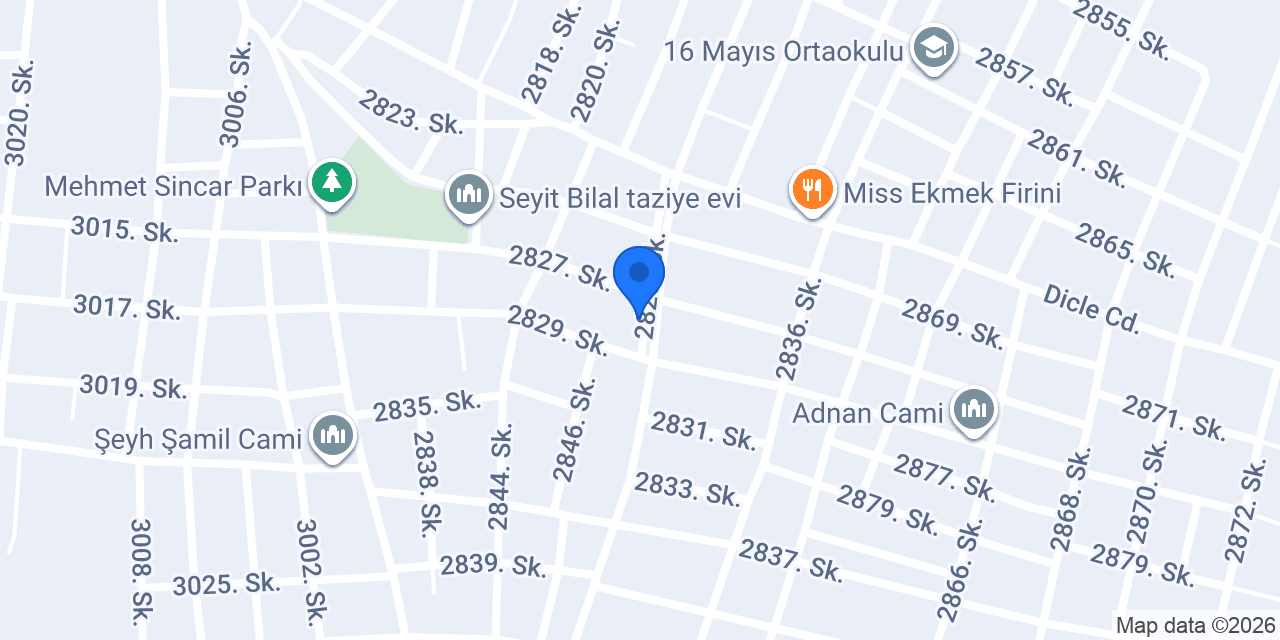 Behram endüstriyel makina konumu