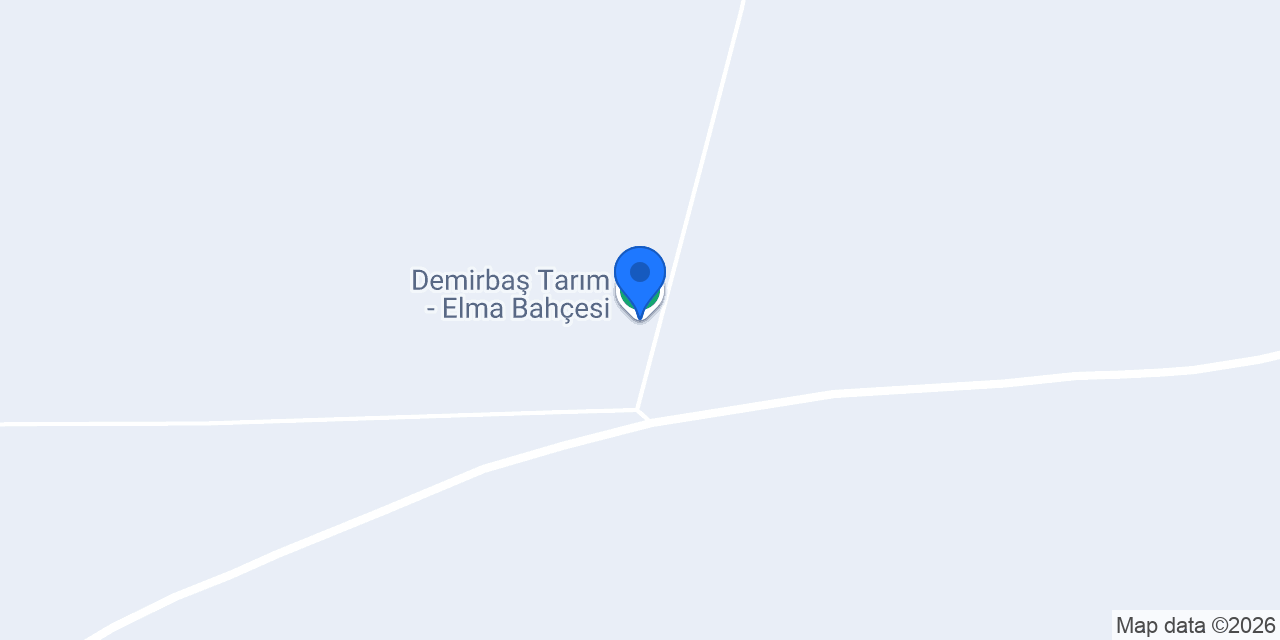 Demirbaş Tarım - Elma Bahçesi konumu