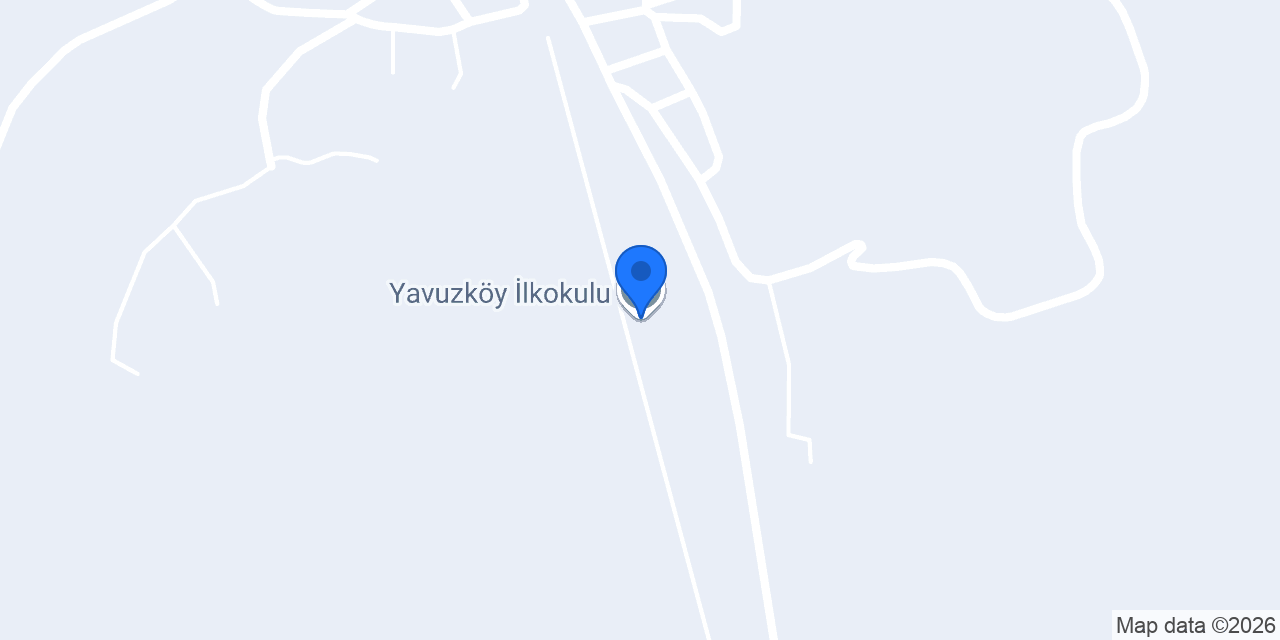 Yavuzköy İlkokulu konumu