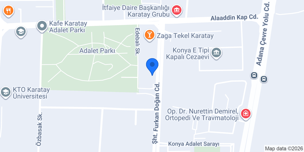 Buhara İnegöl Köftecisi Adliye Şubesi konumu