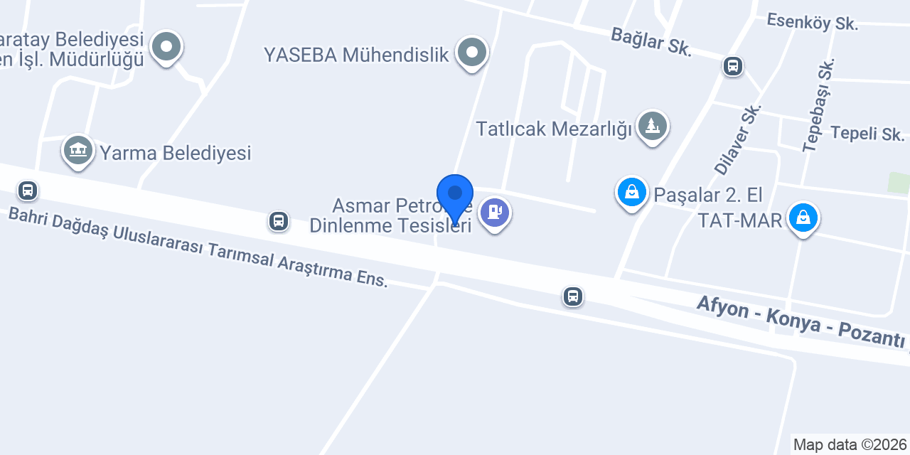 Akdeniz Ambalaj konumu