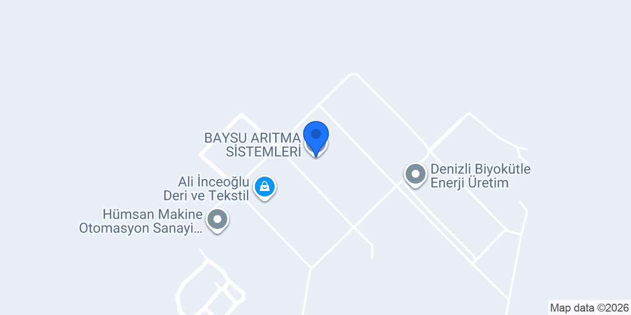 BAYSU ARITMA SİSTEMLERİ konumu
