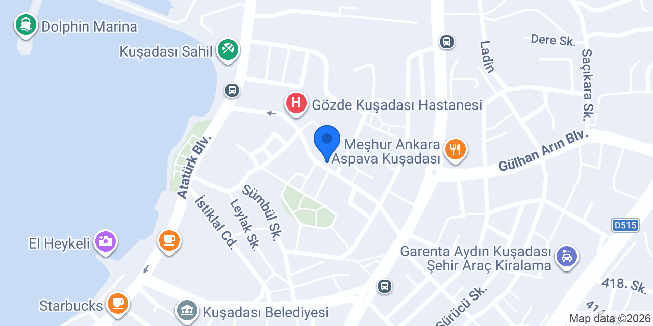 Konak Apart Otel konumu
