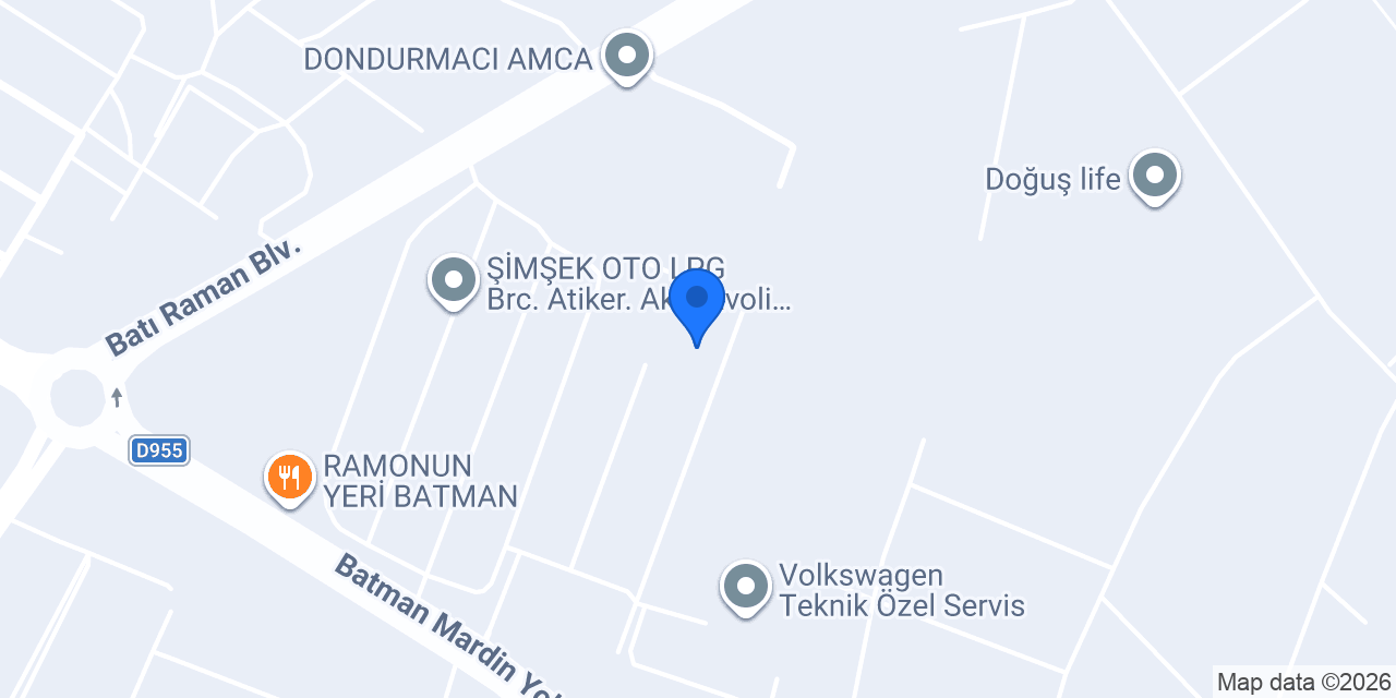 Batman Gündem Oto Kaporta konumu
