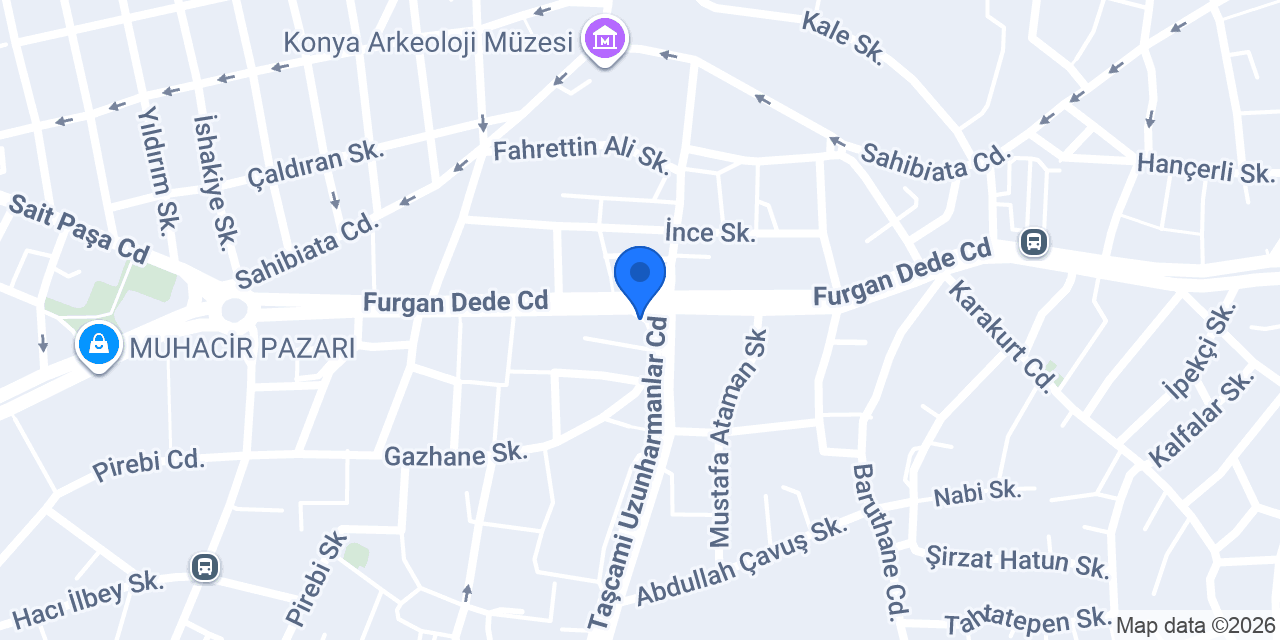 Gündoğdu Mobilya Larende konumu