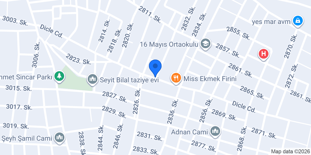 Heval Erkek Kuaförü konumu