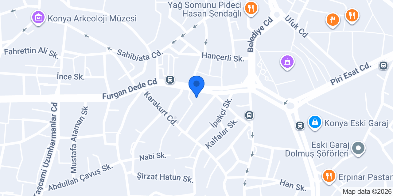Diş Hekimi M.Tuba Çalık konumu