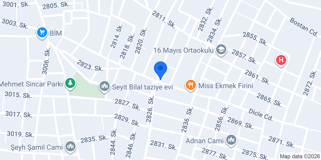 Beştaş Izgara Salonu konumu
