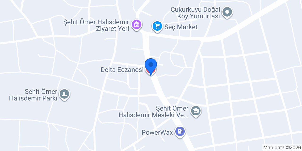 Delta Eczanesi konumu
