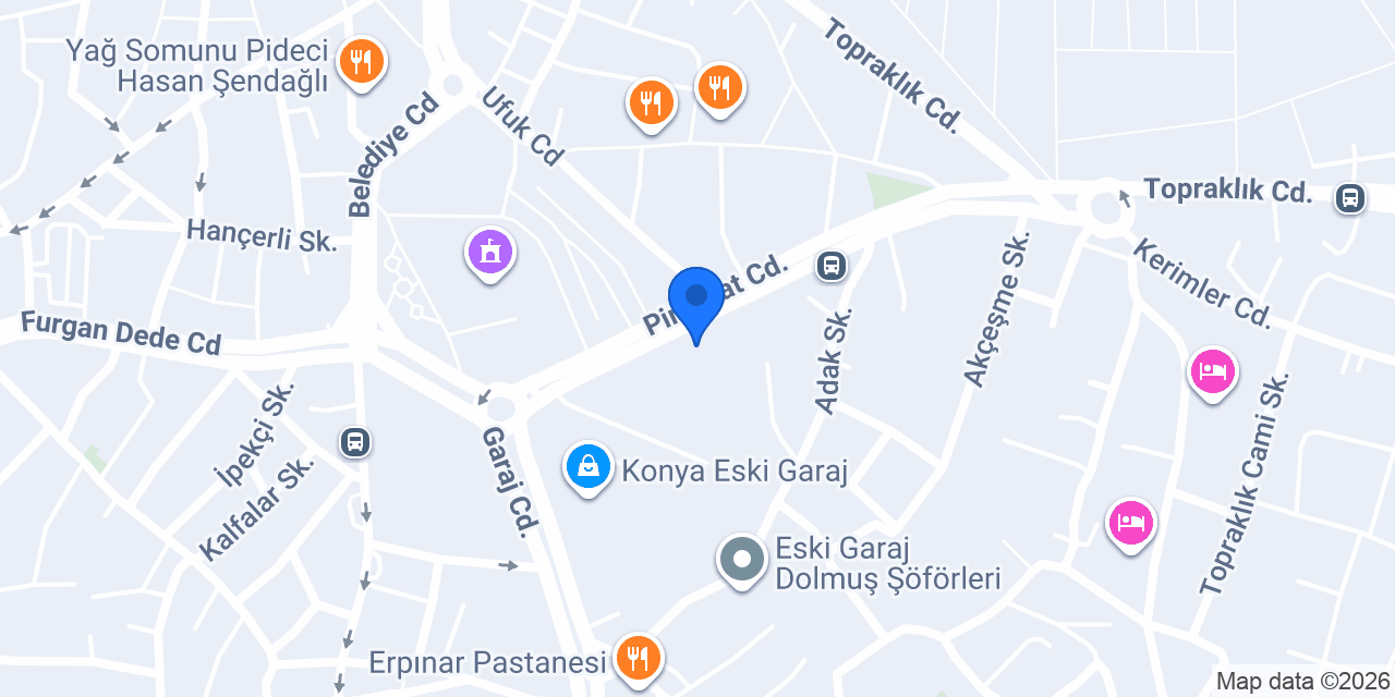 DGN Ofis Mobilya Konya Doğan Spot konumu