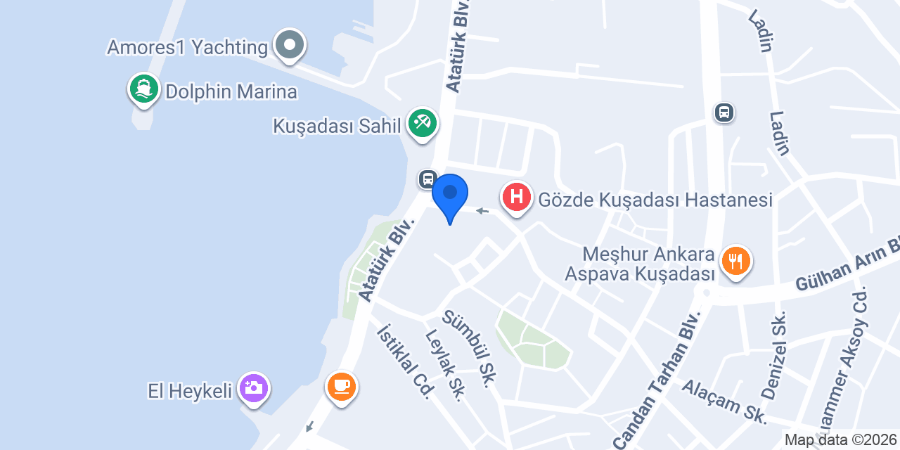 LEİLA KUŞADASI konumu