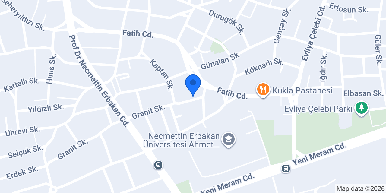 Tetik Erkek Kuaförü konumu