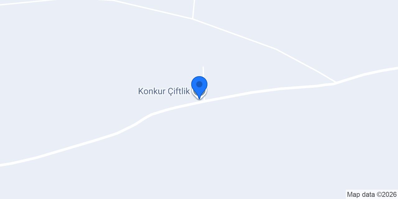 Konkur Çiftlik konumu
