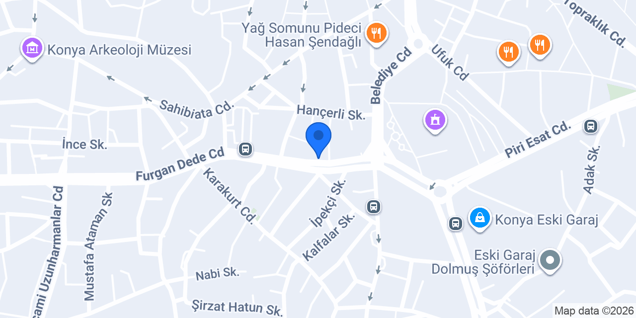 Özet Hukuk ve Danışmanlık Bürosu konumu