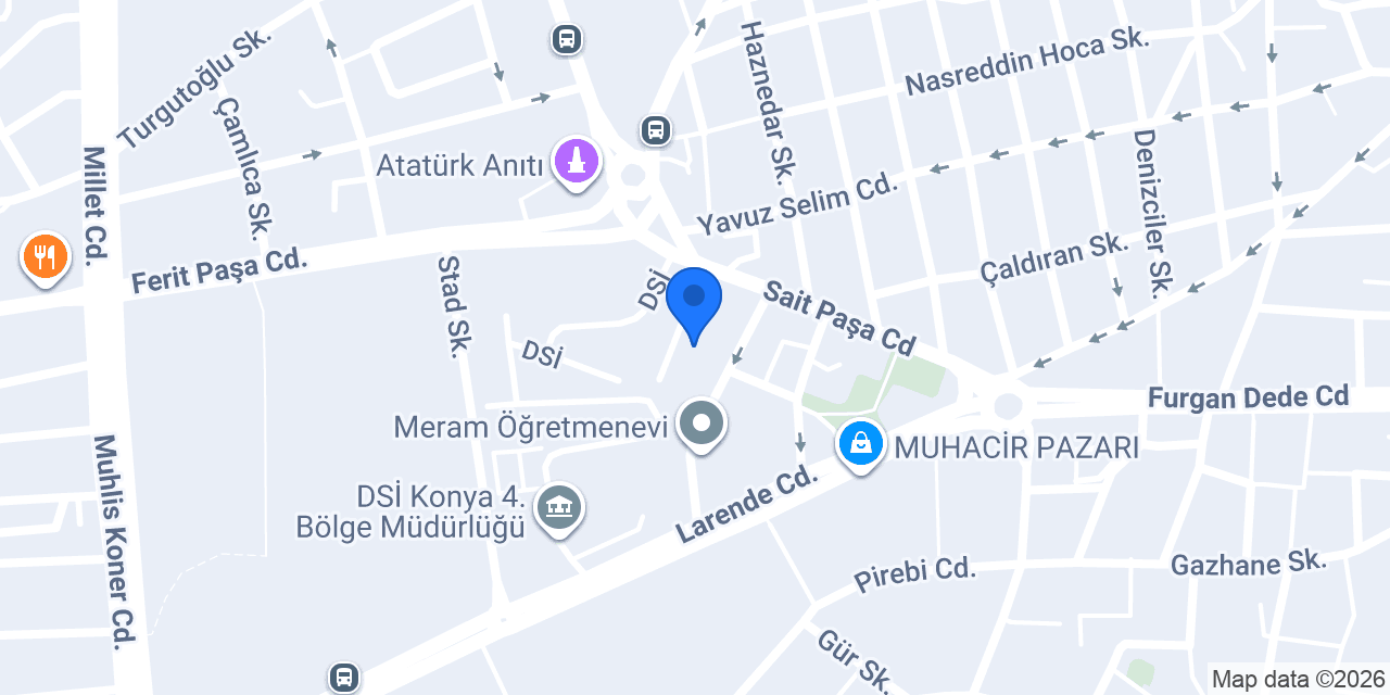 Mümtaz Koru İmam Hatip Ortaokulu konumu