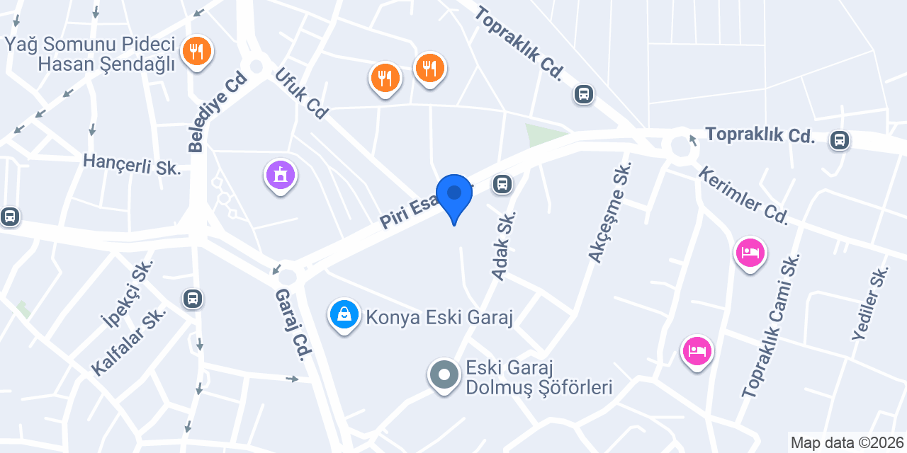 Kayalıpark Sürücü Kursu konumu