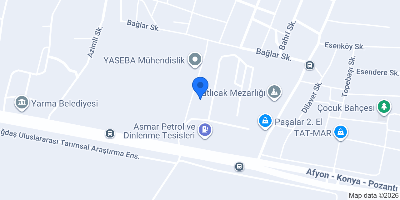 ARASAF MAKİNA TASARIM konumu