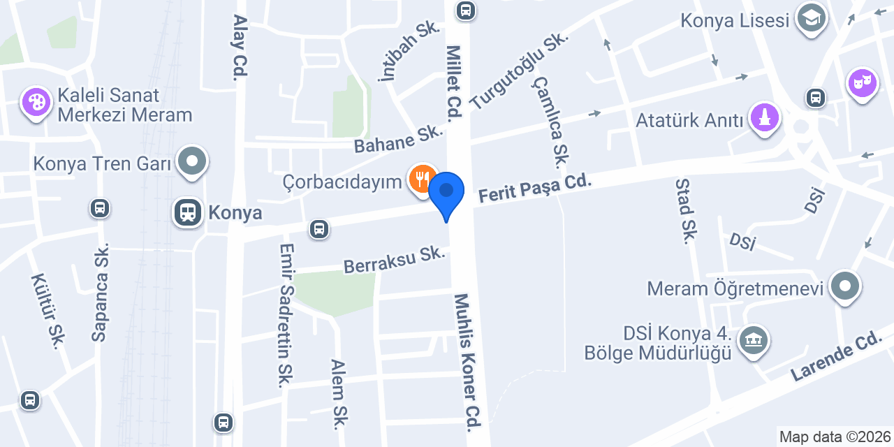 Feridiye Polis Merkezi Amirliği konumu