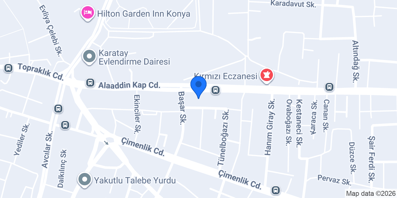 Hira Mekanik konumu