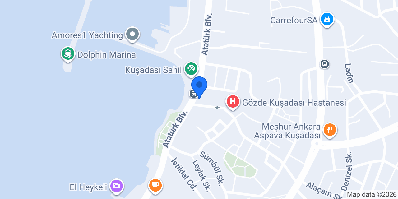 Meditürk Clinic konumu