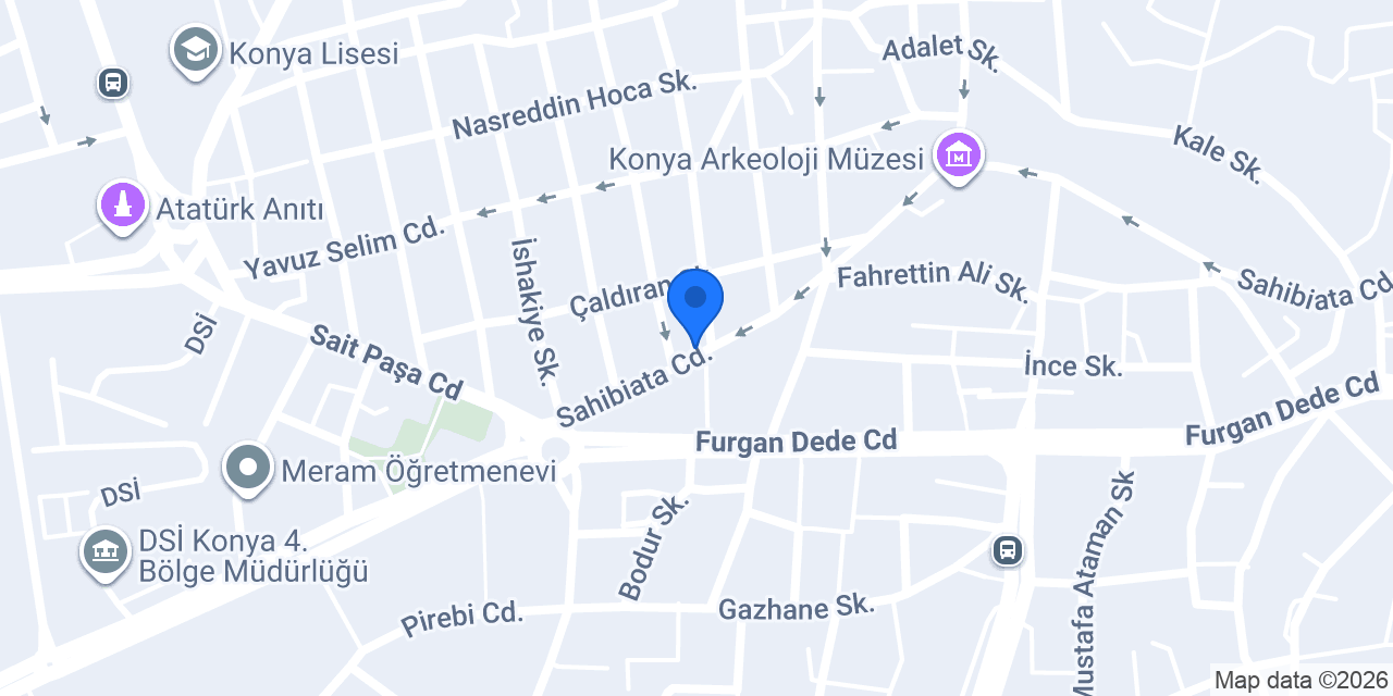 Azar Butik konumu