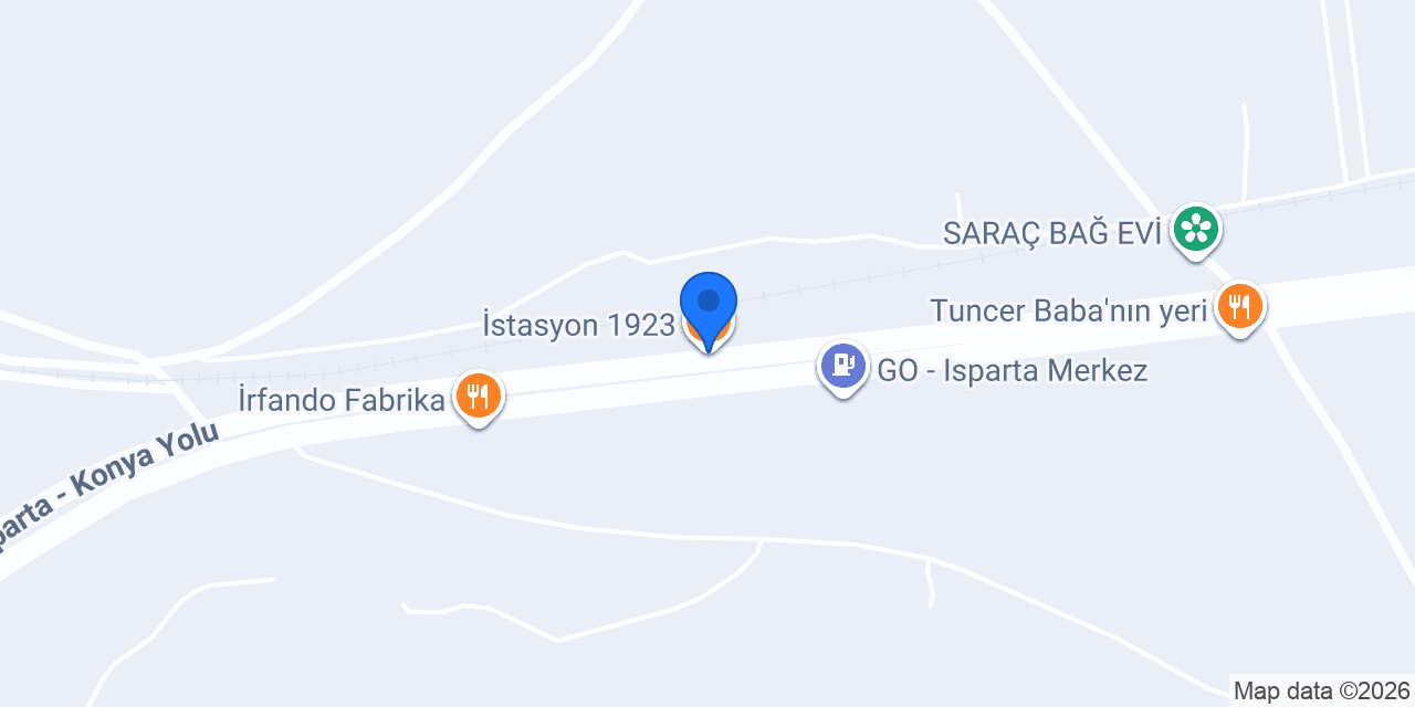 İstasyon 1923 konumu