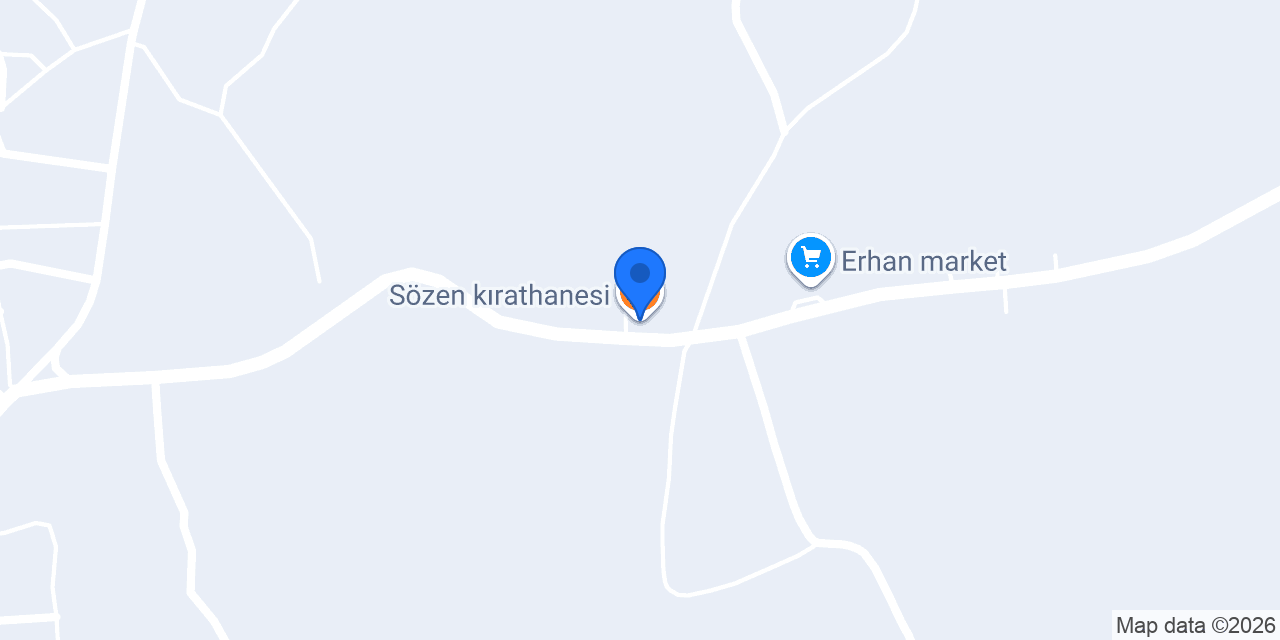 Sözen kırathanesi konumu