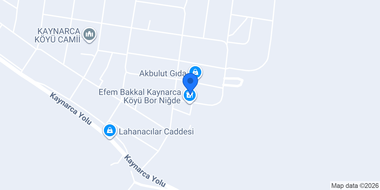Efem Bakkal konumu