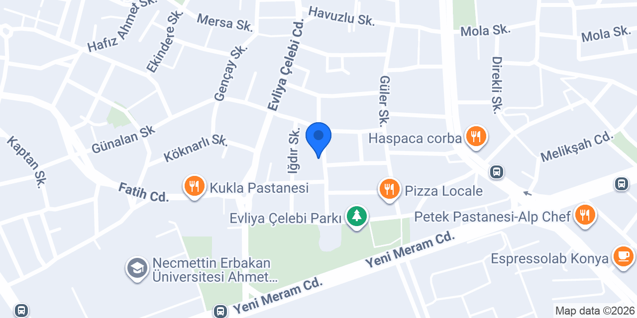 Florya Organizasyon Evi konumu