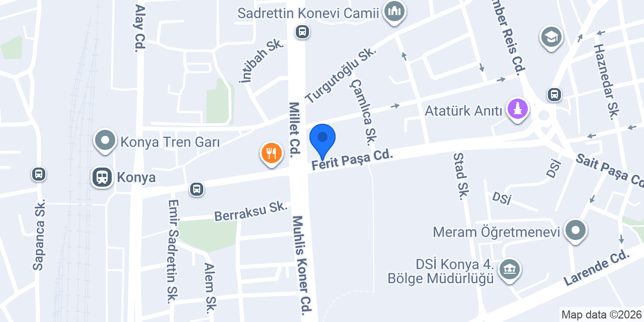DERYA ÇİÇEKÇİLİK konumu