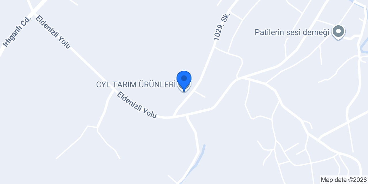 CYL TARIM ÜRÜNLERİ konumu