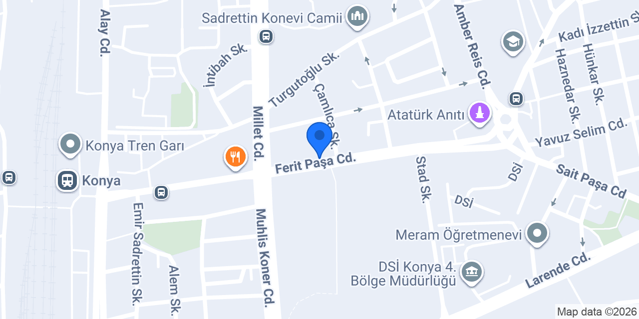 Stad Çağlar Pastanesi konumu