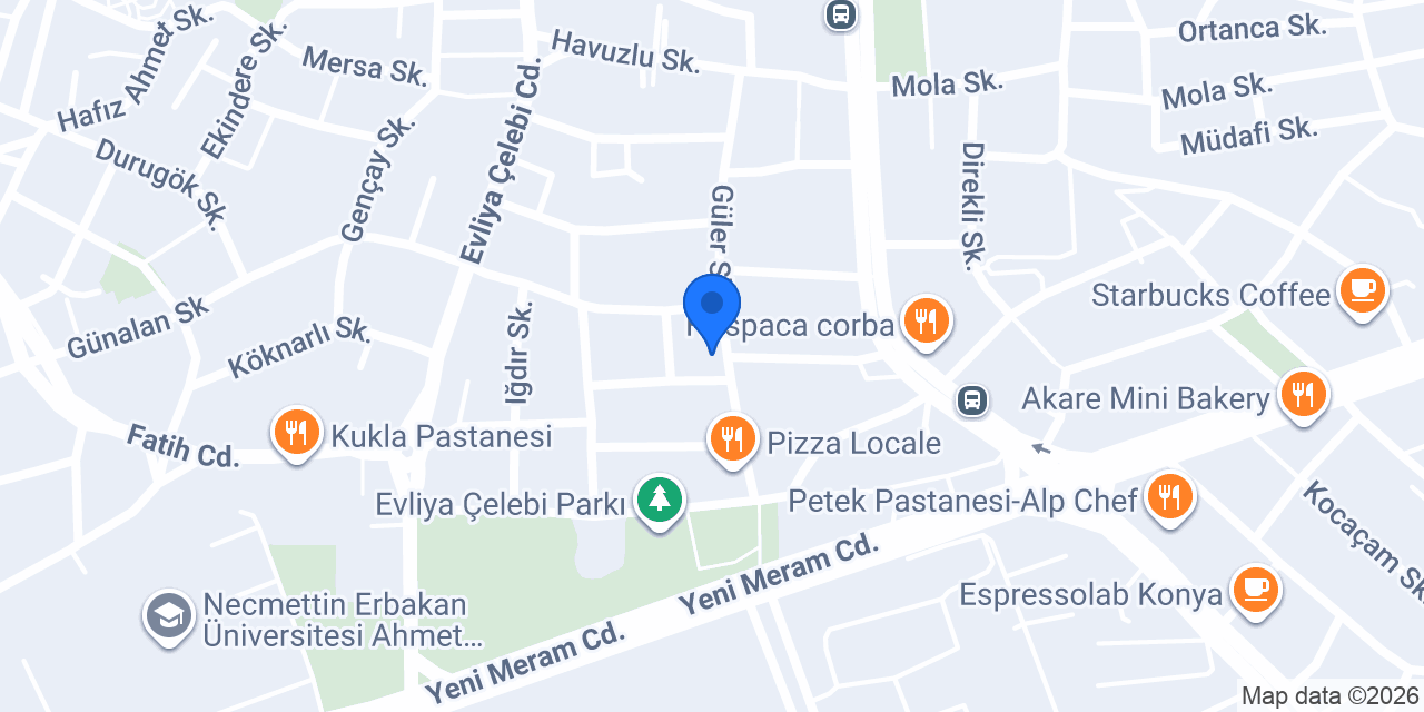 AV.MURAT TÖKE HUKUK BÜROSU konumu