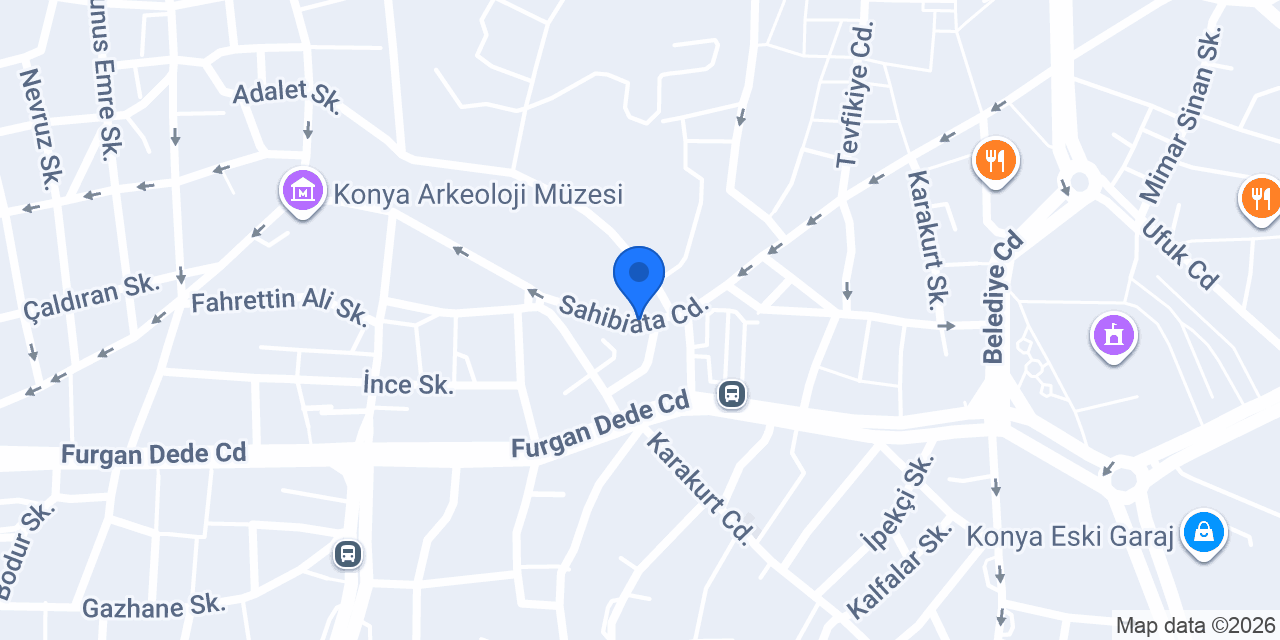 konya İncesu İnşaat Malzemeleri konumu